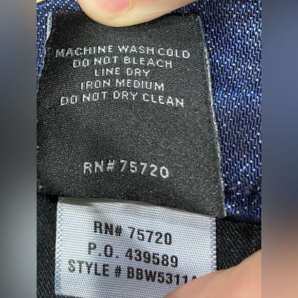 Buckle Black 26x30 Ankle Skinny Mid Rise Stretch Denim Jeans - Picture 6 of 10